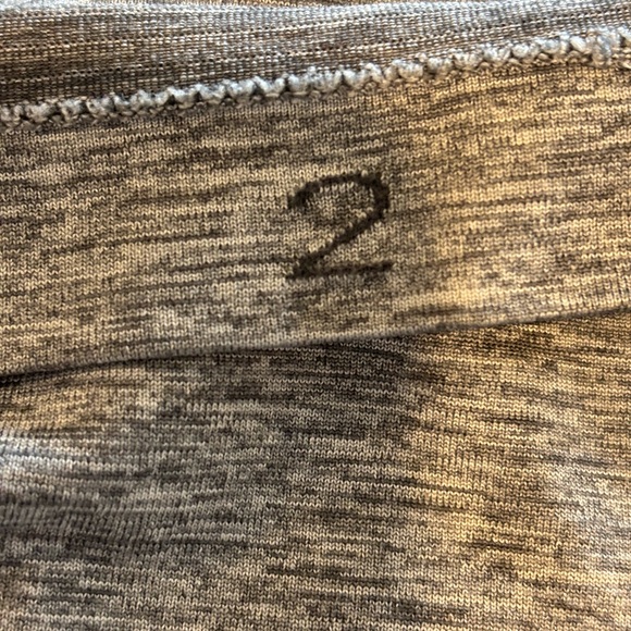 Lululemon Athletica Swiftly Heathered Gray Tank Top 2 - Picture 3 of 3